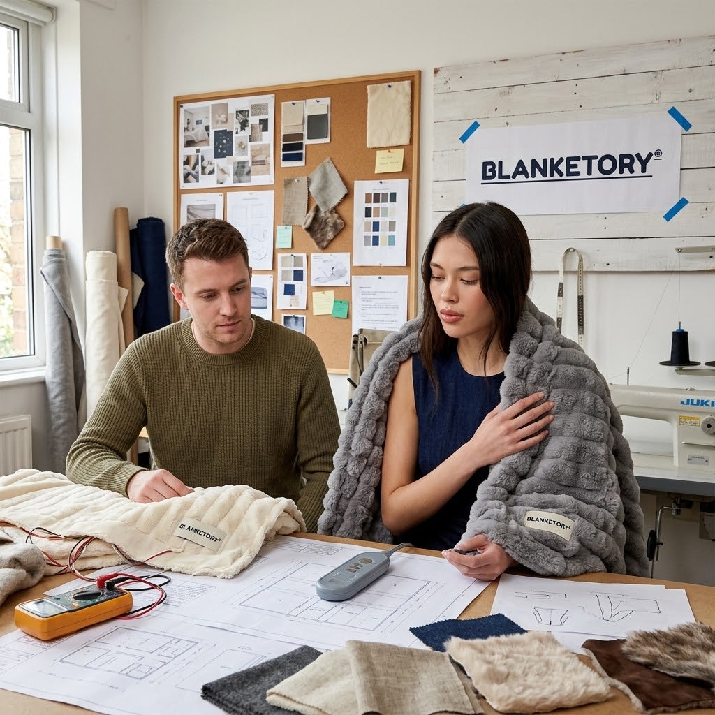 The Blanketory founder